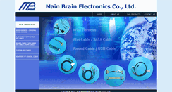 Desktop Screenshot of mainbrain.com.tw